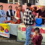 शहर विधायक कोठारी, एल एन डाड ने किया बुथ का शुभारंभ